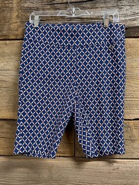 Rafaella Comfort Bermuda short, Red,white, blue, 12